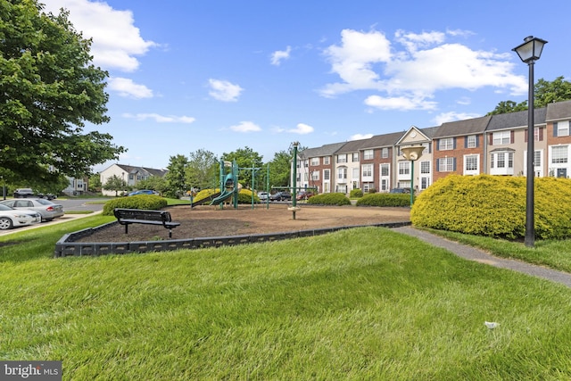 7140 Ladd Cir, Frederick, MD 21703 - view of home's community featuring a lawn and a residential view