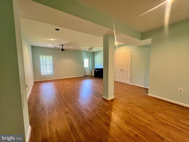 614 Wolfe Reserve Way, Harwood, MD 20776 - spare room with wood finished floors and baseboards