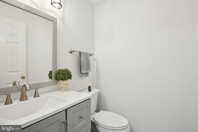 14617 Woodspring Ct, Centreville, VA 20120 - half bathroom with vanity and toilet