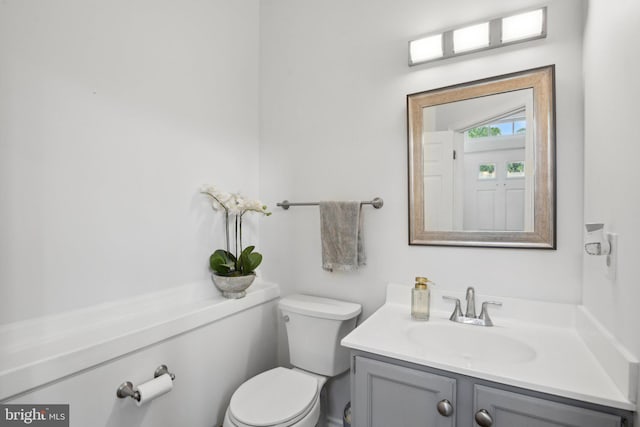 14617 Woodspring Ct, Centreville, VA 20120 - bathroom with vanity and toilet