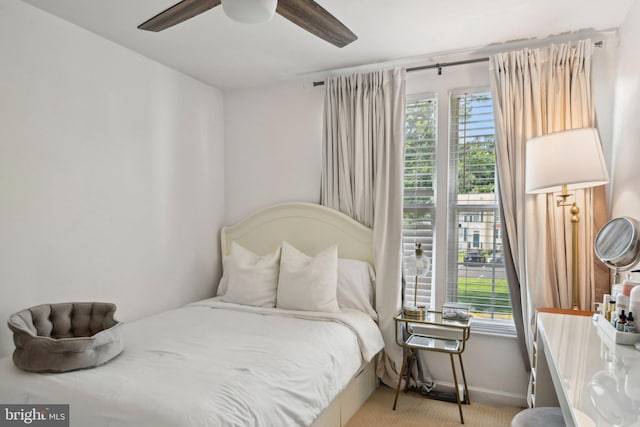 14617 Woodspring Ct, Centreville, VA 20120 - carpeted bedroom with a ceiling fan