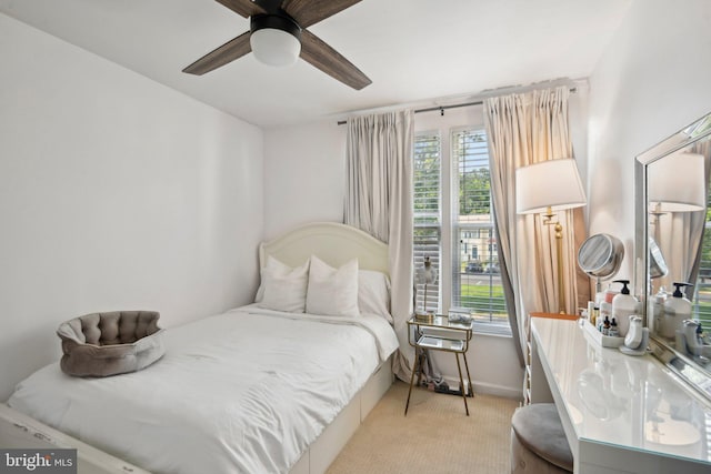 14617 Woodspring Ct, Centreville, VA 20120 - carpeted bedroom featuring ceiling fan and baseboards