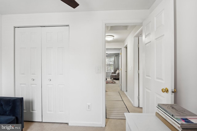 14617 Woodspring Ct, Centreville, VA 20120 - living area featuring light carpet and baseboards