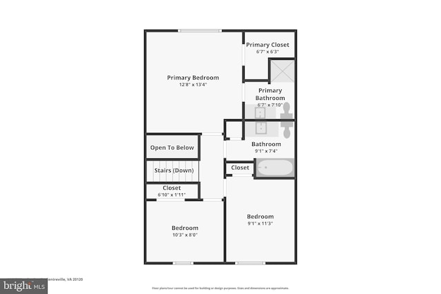 14617 Woodspring Ct, Centreville, VA 20120 - room layout