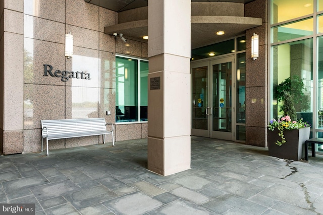 901 N Penn St Unit R305, Philadelphia, PA 19123 - entrance to property featuring french doors and a patio