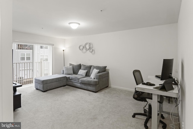 16894 Porters Inn Dr, Dumfries, VA 22026 - carpeted office space with baseboards