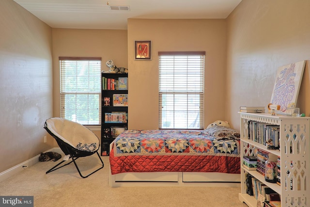 3348 Soaring Cir, Woodbridge, VA 22193 - carpeted bedroom featuring multiple windows and baseboards