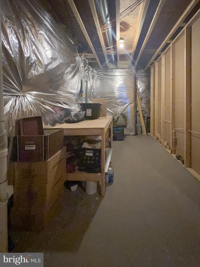 3348 Soaring Cir, Woodbridge, VA 22193 - view of unfinished below grade area