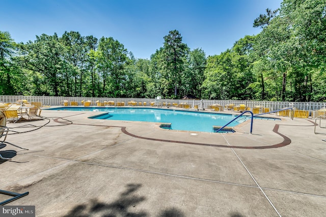 3 Canterbury Pl, Southampton, NJ 08088 - view of pool featuring a patio and view of scattered trees