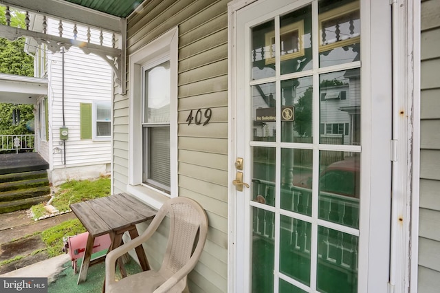 409 Julian St, Williamstown, PA 17098 - entrance to property featuring a porch