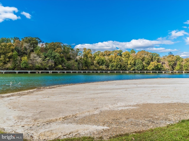 6518 Rimrock Rd, New Market, MD 21774 - water view with a tree filled landscape