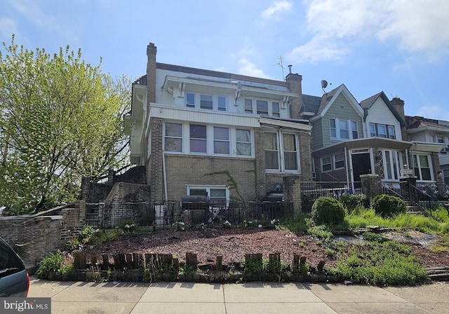 5651 N 16th St, Philadelphia, PA 19141 - view of front facade with brick siding