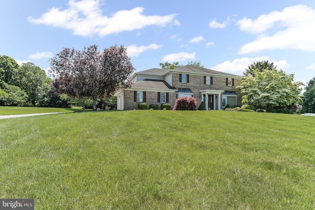 2 Raven Dr, Chadds Ford, PA 19317 - view of front of house featuring a front lawn