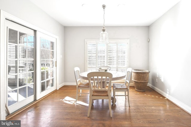 9630 Beman Woods Way, Potomac, MD 20854 - dining room with baseboards and wood finished floors