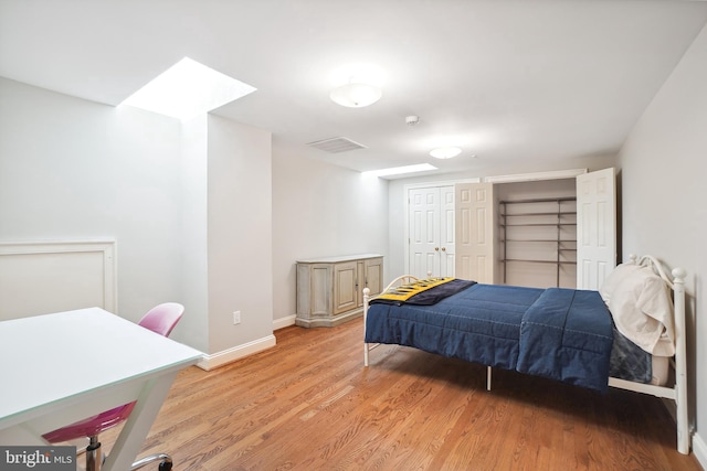 9630 Beman Woods Way, Potomac, MD 20854 - bedroom with light wood-type flooring and baseboards