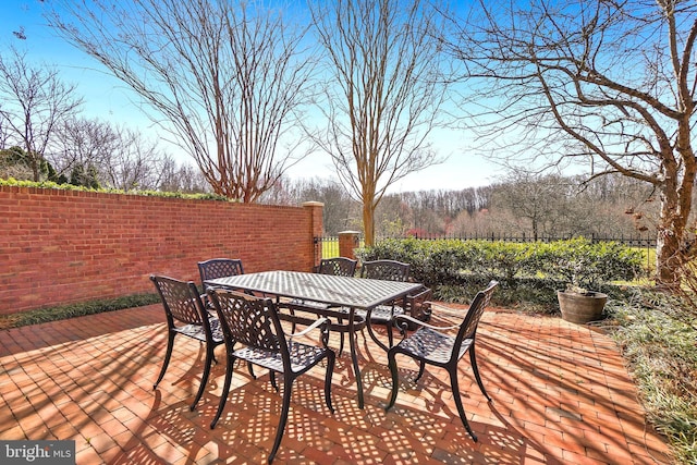 9630 Beman Woods Way, Potomac, MD 20854 - wooden terrace with outdoor dining area