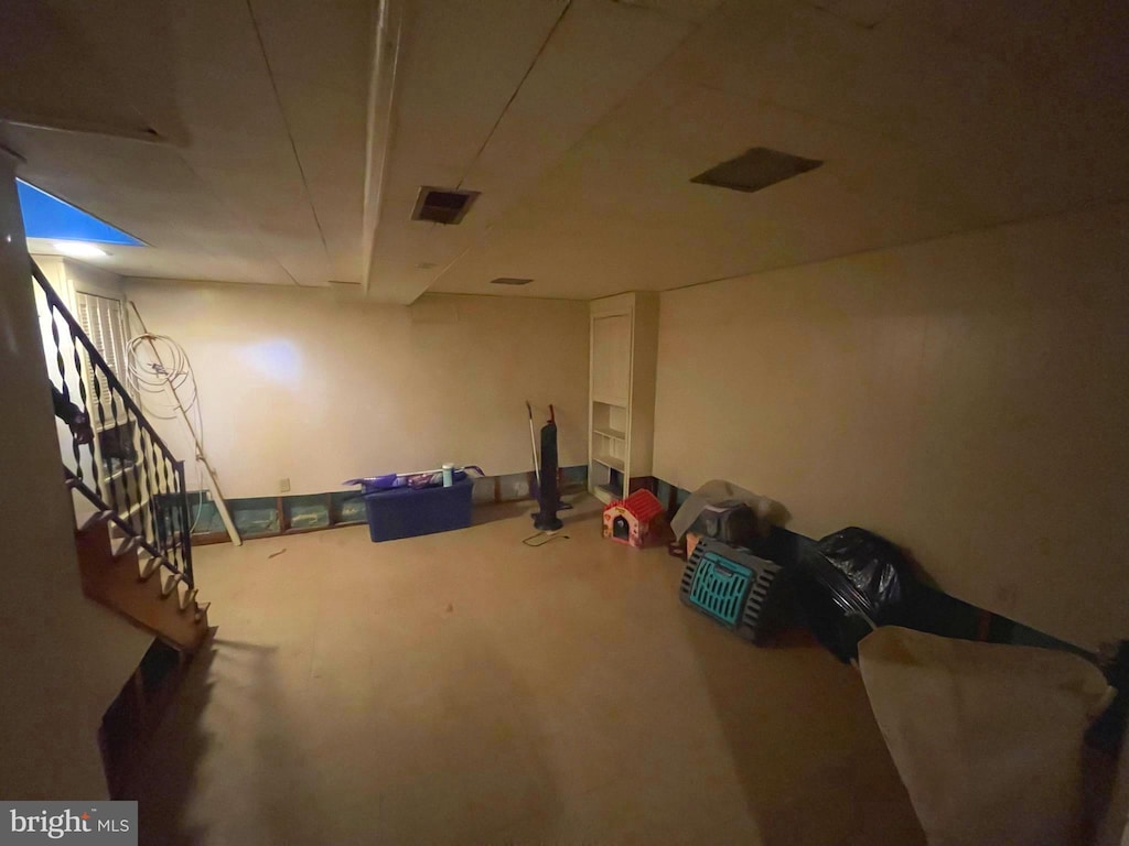 1618 Fort Dupont St SE, Washington, DC 20020 - finished basement featuring stairway