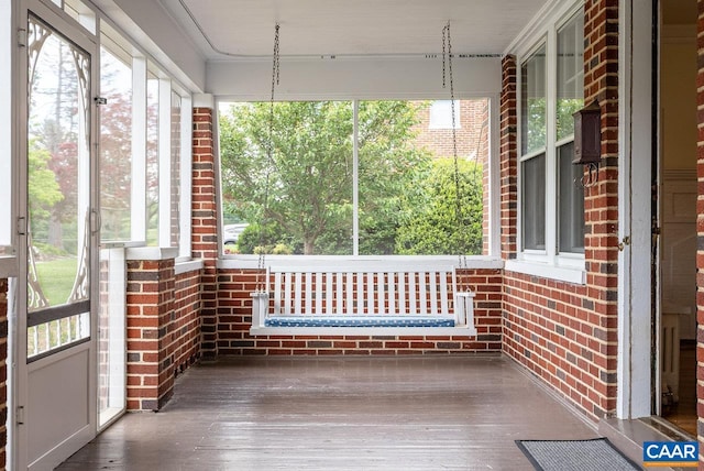 803 Alleghany Ave, Staunton, VA 24401 - unfurnished sunroom featuring plenty of natural light