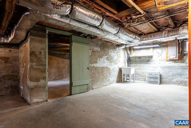803 Alleghany Ave, Staunton, VA 24401 - view of unfinished below grade area