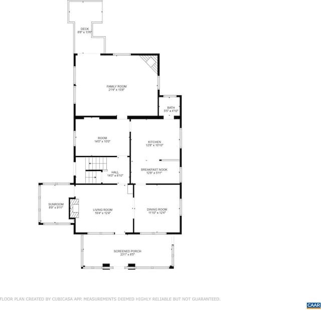 803 Alleghany Ave, Staunton, VA 24401 - home floor plan
