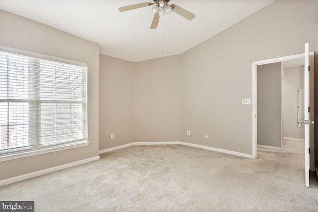 20866 Rockingham Ter, Sterling, VA 20165 - unfurnished room featuring carpet floors, ceiling fan, healthy amount of natural light, and baseboards