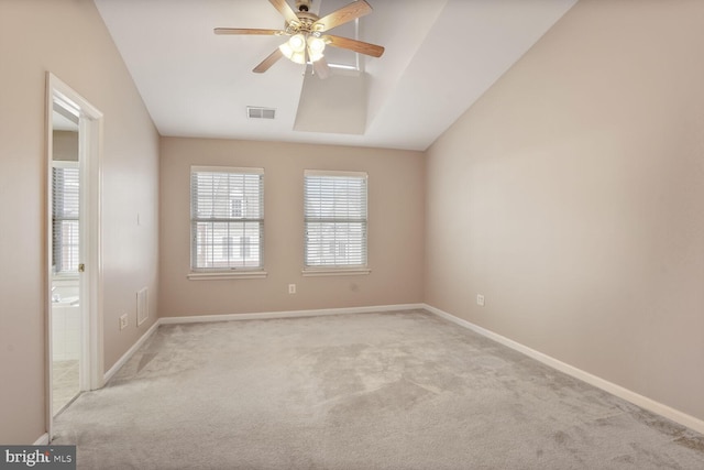 20866 Rockingham Ter, Sterling, VA 20165 - empty room featuring carpet, a ceiling fan, and baseboards
