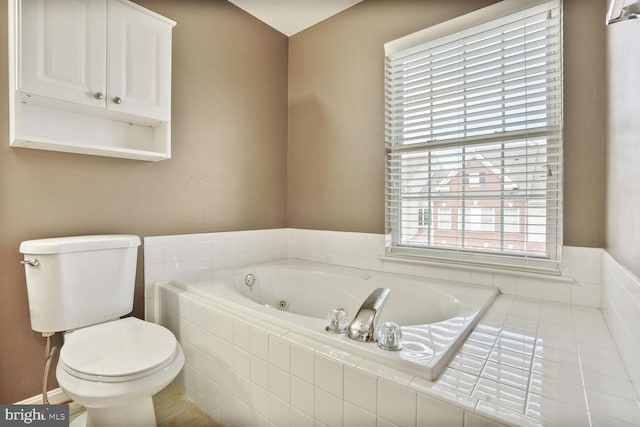 20866 Rockingham Ter, Sterling, VA 20165 - full bathroom with toilet and a jetted tub