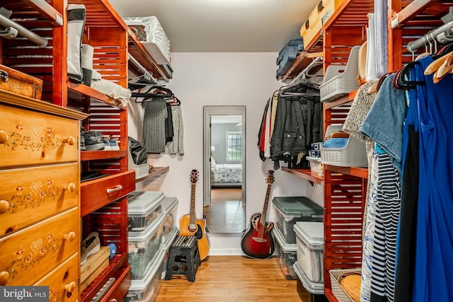174 Greentree Dr, Bangor, PA 18013 - spacious closet featuring wood finished floors