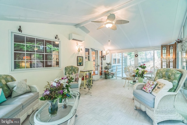 355 Arden, Gulph Mills, PA 19428 - sunroom / solarium with an AC wall unit