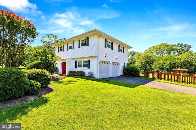 9511 Park St, Manassas, VA 20110 - colonial-style house with driveway and a garage