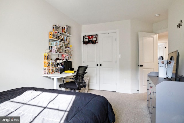 528 N Third St, Martinsburg, WV 25404 - bedroom featuring carpet floors, a closet, and an office area