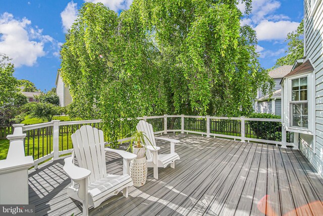 1434 Cellar Creek Way, Herndon, VA 20170 - view of wooden terrace