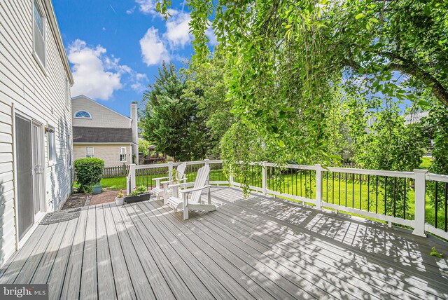 1434 Cellar Creek Way, Herndon, VA 20170 - view of wooden deck