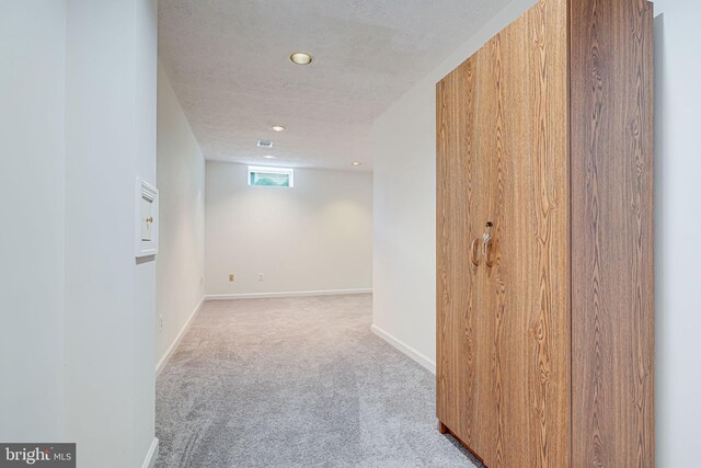 1434 Cellar Creek Way, Herndon, VA 20170 - basement featuring carpet floors, baseboards, and recessed lighting