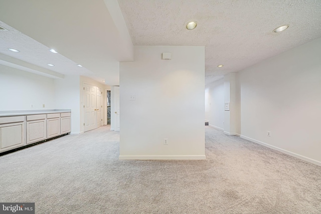 1434 Cellar Creek Way, Herndon, VA 20170 - empty room with recessed lighting, light colored carpet, baseboards, and a textured ceiling