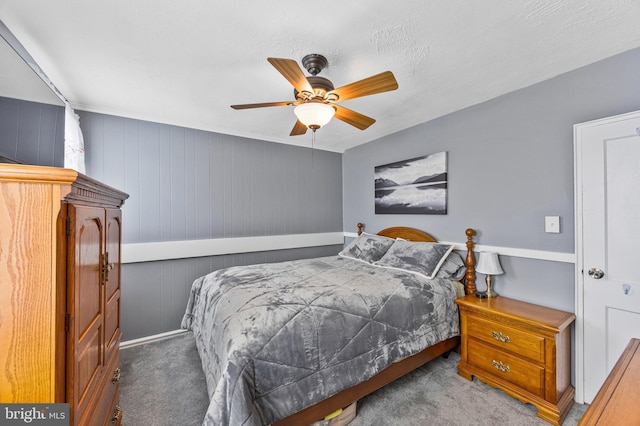 1518 Becklow Ave, Baltimore, MD 21220 - bedroom with carpet floors, baseboards, and a ceiling fan