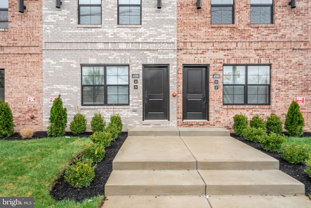 4096 Conshohocken Ave Unit A2, Philadelphia, PA 19131 - view of exterior entry featuring brick siding
