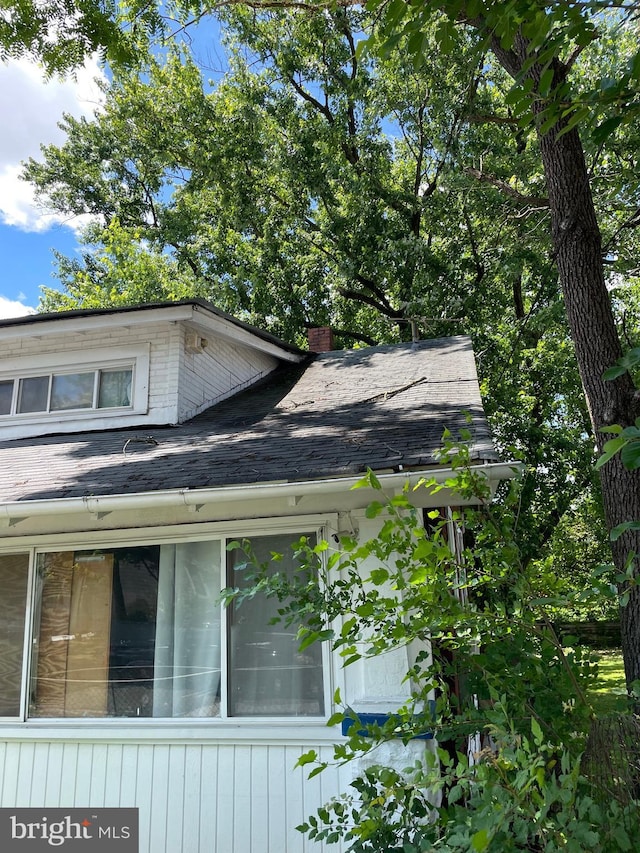 3706 36th St, Mount Rainier, MD 20712 - view of side of home featuring a chimney