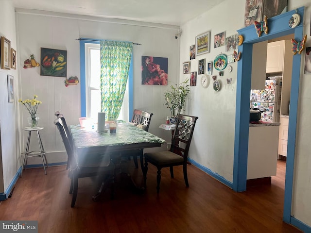 3706 36th St, Mount Rainier, MD 20712 - dining area with wood finished floors and baseboards