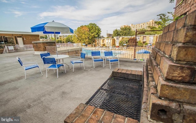 2525 Huntington Ave Unit 18, Alexandria, VA 22303 - view of patio