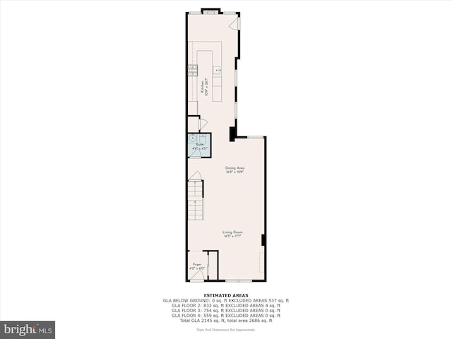 2351 E York St, Philadelphia, PA 19125 - floor plan / room layout