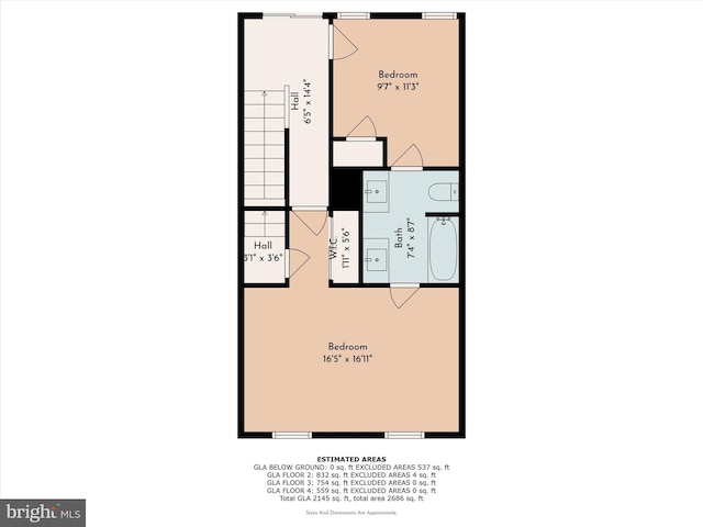 2351 E York St, Philadelphia, PA 19125 - home floor plan