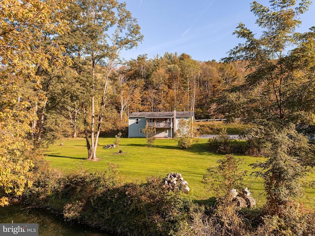 5927 Rte 6, Wellsboro, PA 16901 - view of green lawn with a forest view