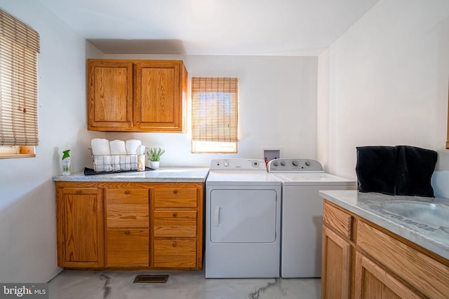 5927 Rte 6, Wellsboro, PA 16901 - laundry room with cabinet space and washer and clothes dryer