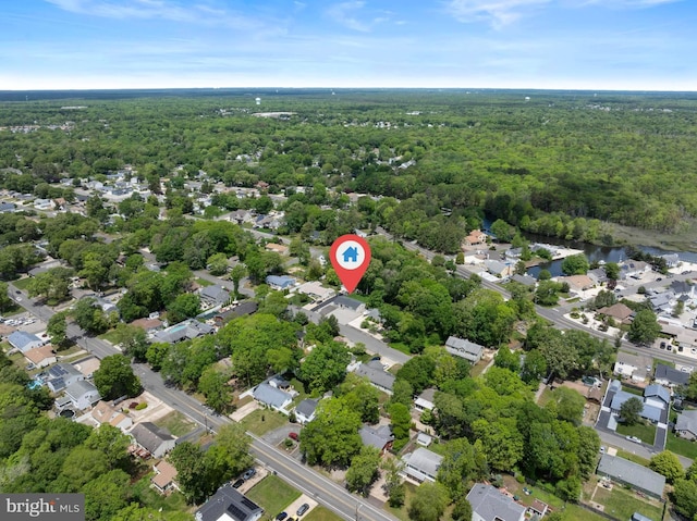 420 Conifer Dr, Forked River, NJ 08731 - aerial overview of property's location featuring a forest