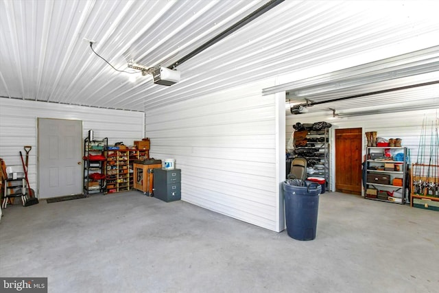 1150 S Mountain Rd, Dillsburg, PA 17019 - garage featuring a garage door opener