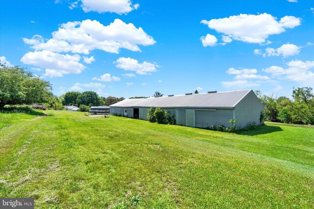 1150 S Mountain Rd, Dillsburg, PA 17019 - view of grassy yard featuring an outbuilding and an outdoor structure