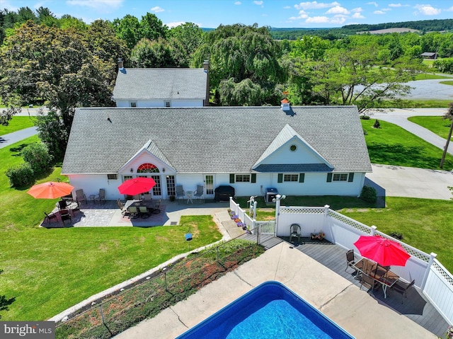 1150 S Mountain Rd, Dillsburg, PA 17019 - back of house featuring a patio and outdoor dining area