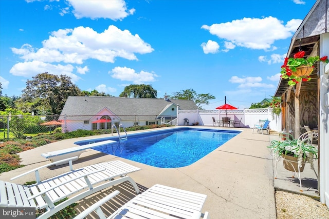 1150 S Mountain Rd, Dillsburg, PA 17019 - view of pool with a patio and a fenced backyard