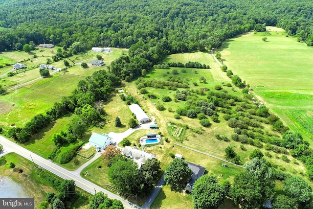 1150 S Mountain Rd, Dillsburg, PA 17019 - overview of rural landscape with a heavily wooded area
